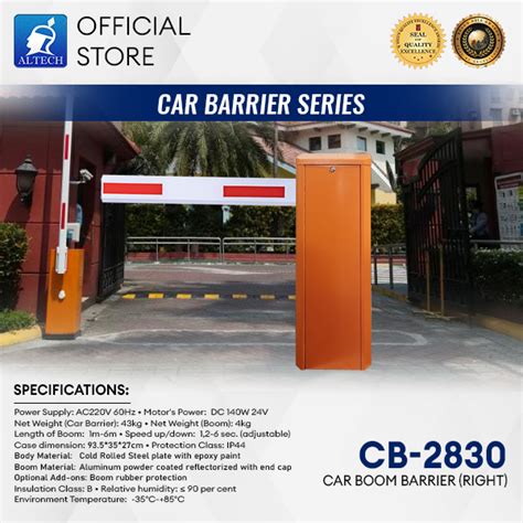 boom barrier supplier philippines|Altech Autogate .